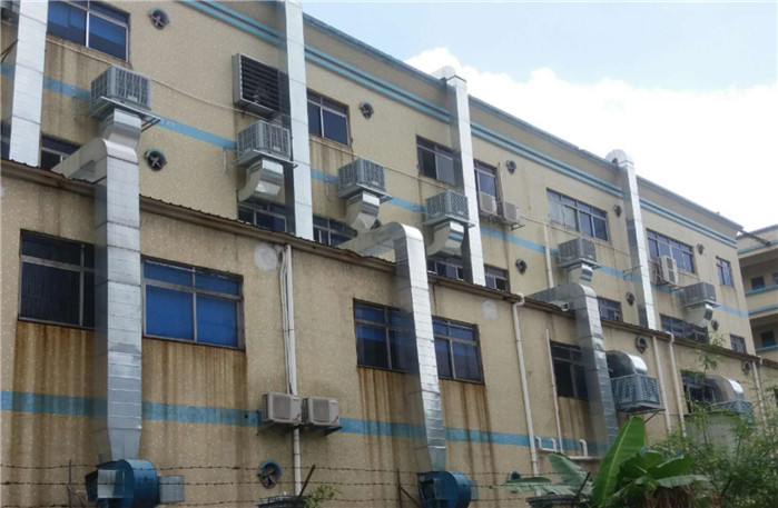 深圳環(huán)?？照{(diào)手袋廠降溫安裝