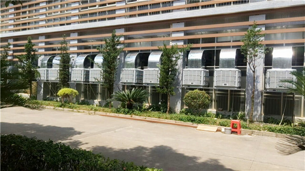 高溫五金電子車(chē)間降溫通風(fēng)環(huán)?？照{(diào)效果明顯